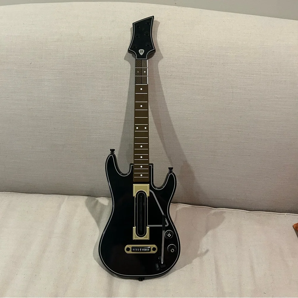 Guitar Hero Black Wireless Controller